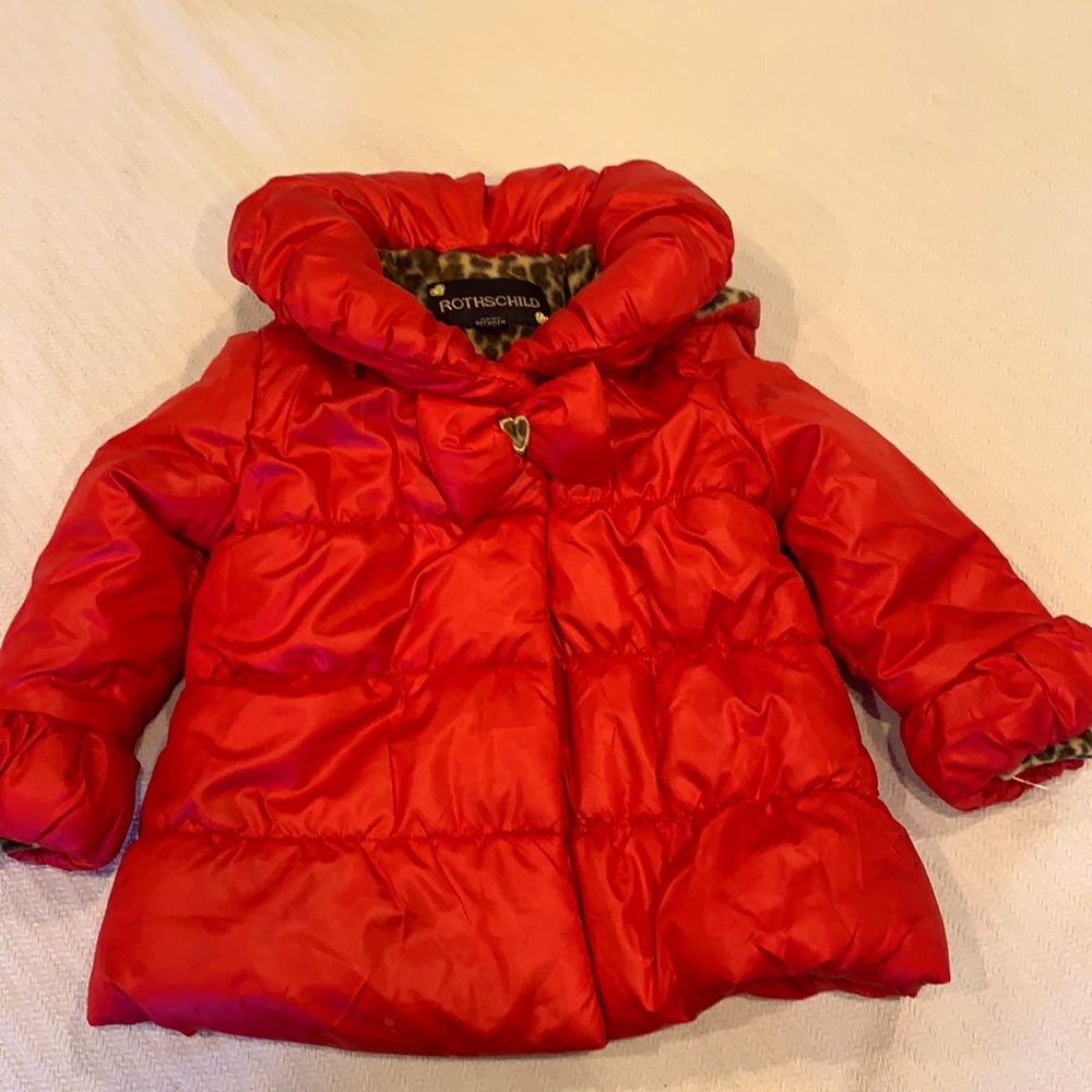 Adorable 18m jacket with and without hoodie